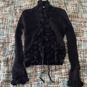 Black sweater from d. exterior
